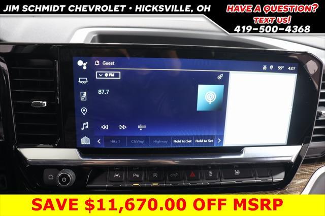 new 2025 Chevrolet Silverado 1500 car, priced at $47,000