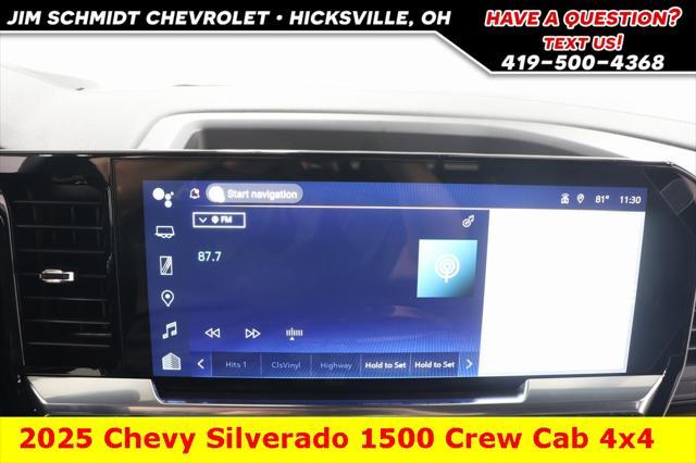 new 2025 Chevrolet Silverado 1500 car, priced at $51,250