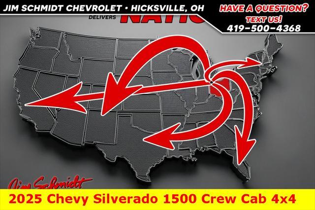 new 2025 Chevrolet Silverado 1500 car, priced at $51,250