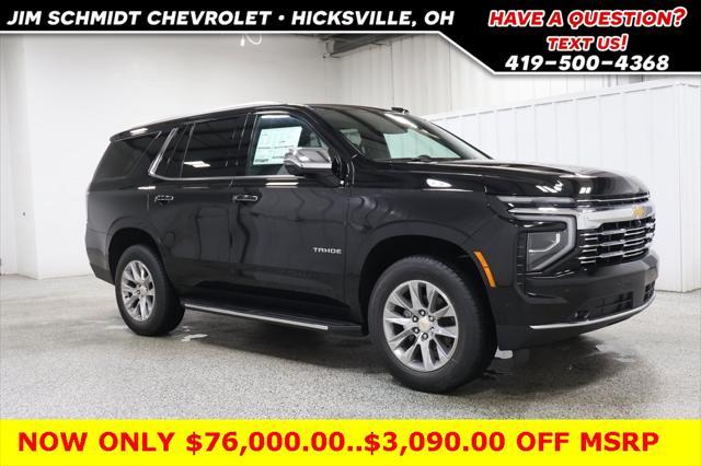 new 2025 Chevrolet Tahoe car, priced at $76,000