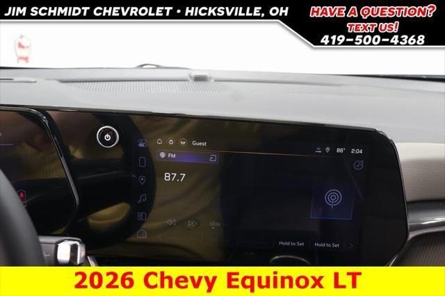 new 2026 Chevrolet Equinox car, priced at $32,045