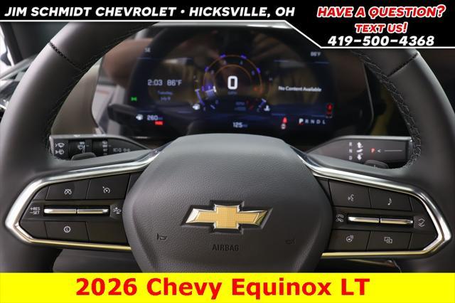new 2026 Chevrolet Equinox car, priced at $32,045