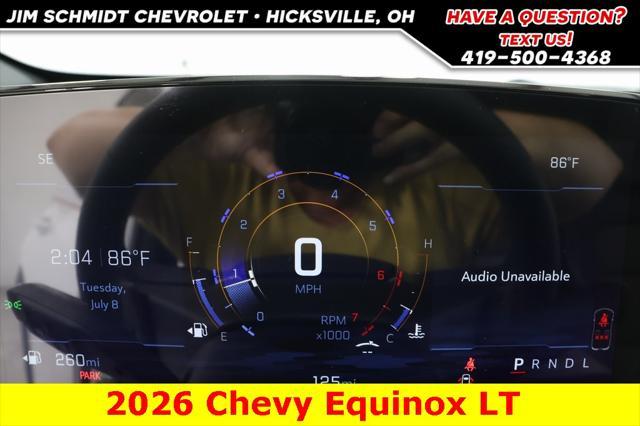 new 2026 Chevrolet Equinox car, priced at $32,045