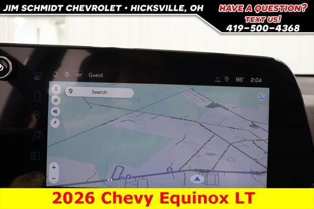 new 2026 Chevrolet Equinox car, priced at $32,045
