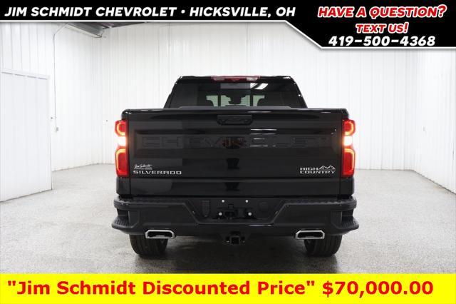 new 2025 Chevrolet Silverado 1500 car, priced at $70,000