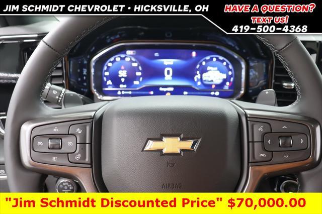 new 2025 Chevrolet Silverado 1500 car, priced at $70,000