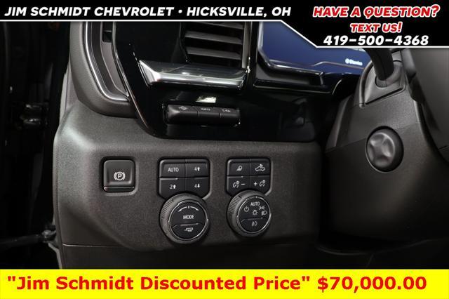 new 2025 Chevrolet Silverado 1500 car, priced at $70,000