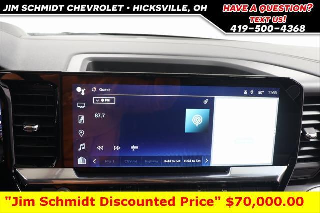 new 2025 Chevrolet Silverado 1500 car, priced at $70,000