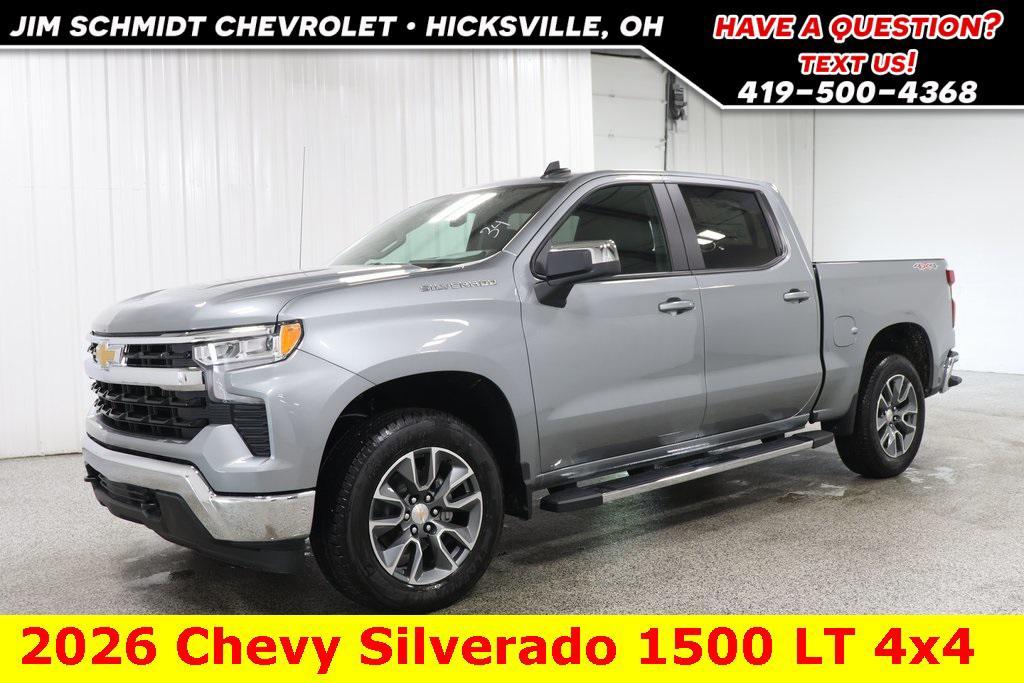 new 2026 Chevrolet Silverado 1500 car, priced at $59,505