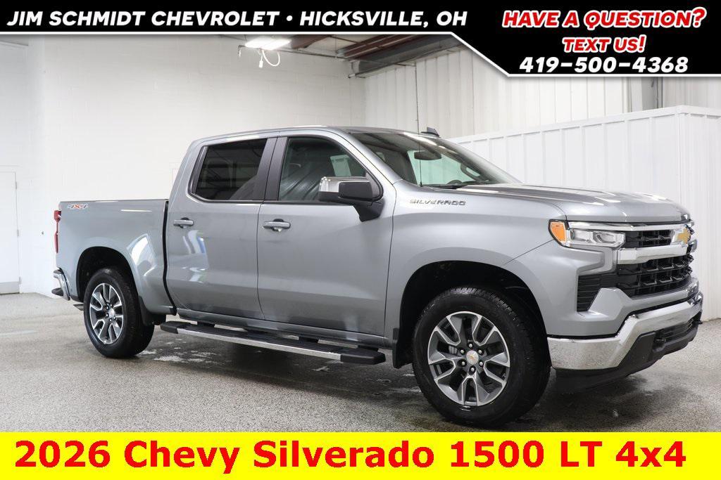 new 2026 Chevrolet Silverado 1500 car, priced at $59,505