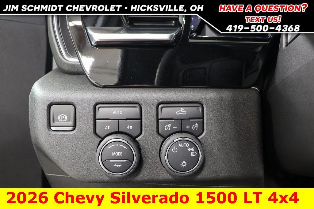 new 2026 Chevrolet Silverado 1500 car, priced at $59,505