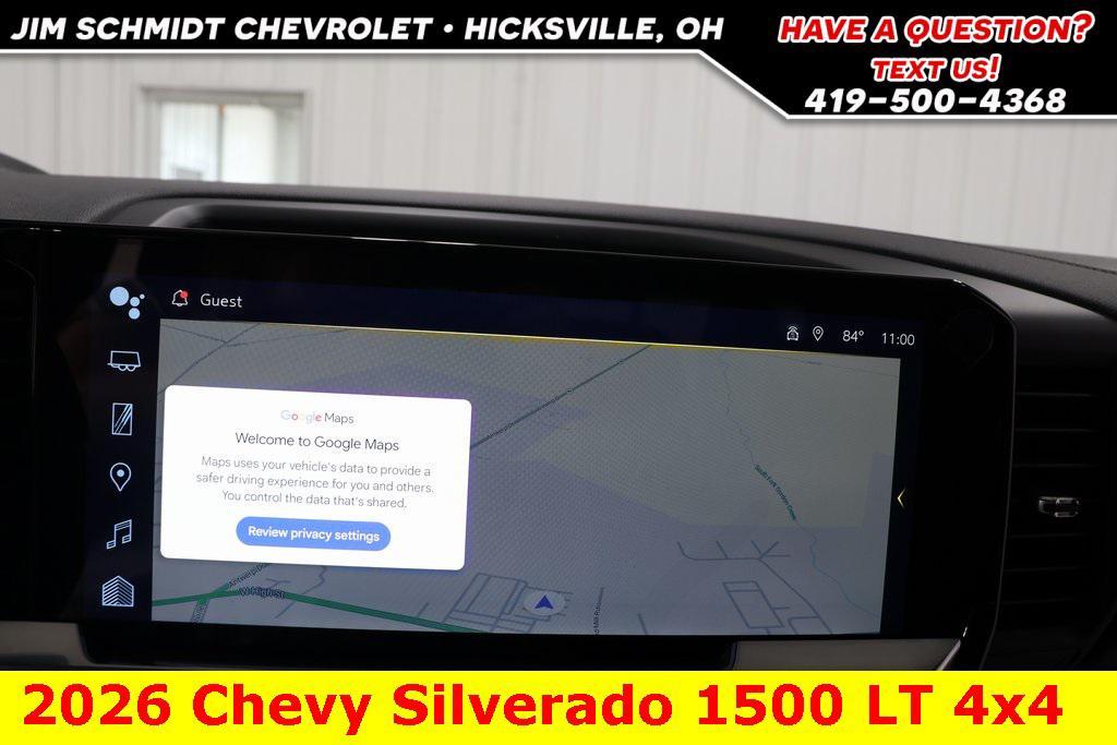 new 2026 Chevrolet Silverado 1500 car, priced at $59,505