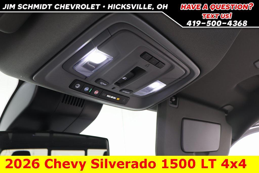 new 2026 Chevrolet Silverado 1500 car, priced at $59,505