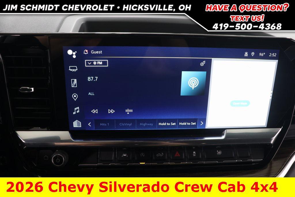 new 2026 Chevrolet Silverado 1500 car, priced at $60,490