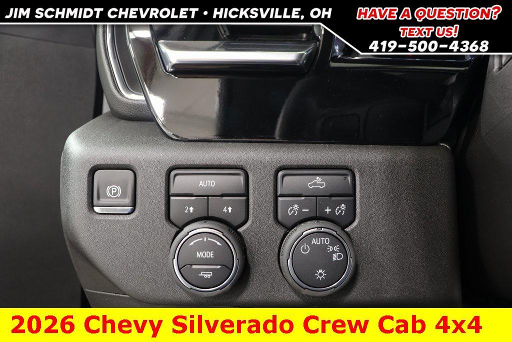 new 2026 Chevrolet Silverado 1500 car, priced at $60,490