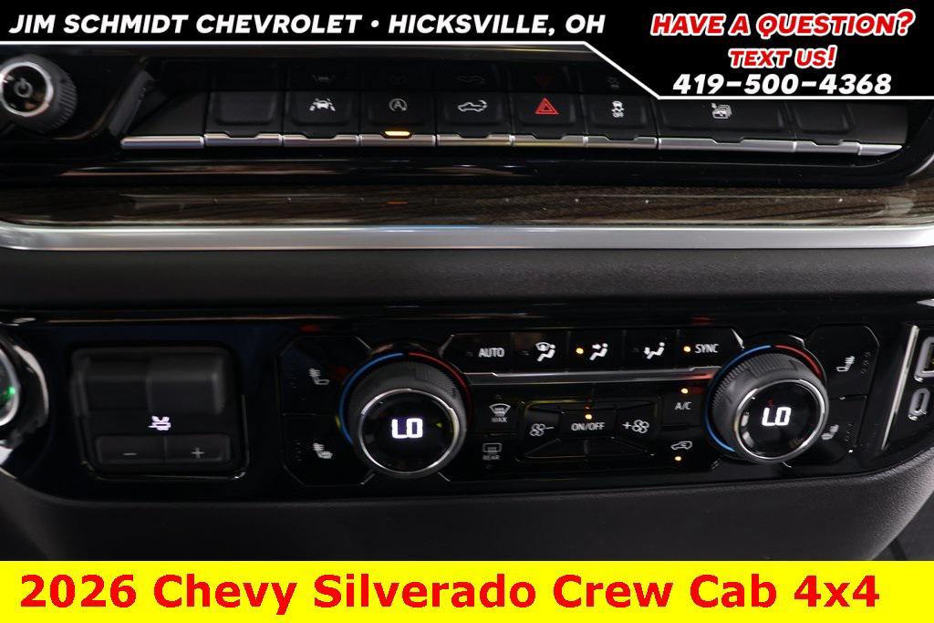 new 2026 Chevrolet Silverado 1500 car, priced at $60,490