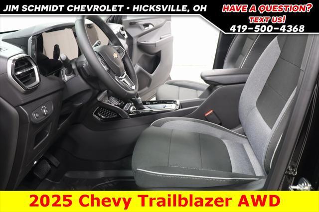 new 2025 Chevrolet TrailBlazer car, priced at $31,075