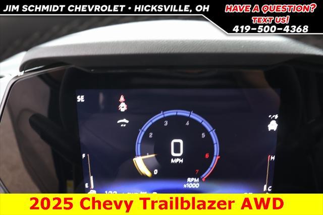 new 2025 Chevrolet TrailBlazer car, priced at $31,075