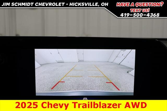 new 2025 Chevrolet TrailBlazer car, priced at $31,075