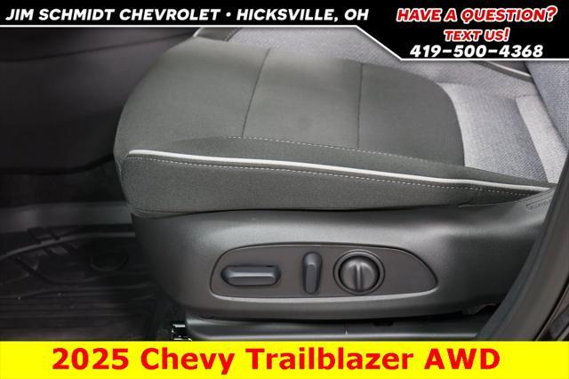 new 2025 Chevrolet TrailBlazer car, priced at $31,075