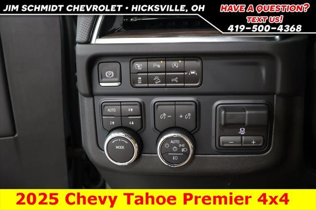 new 2025 Chevrolet Tahoe car, priced at $83,405