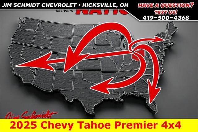 new 2025 Chevrolet Tahoe car, priced at $83,405