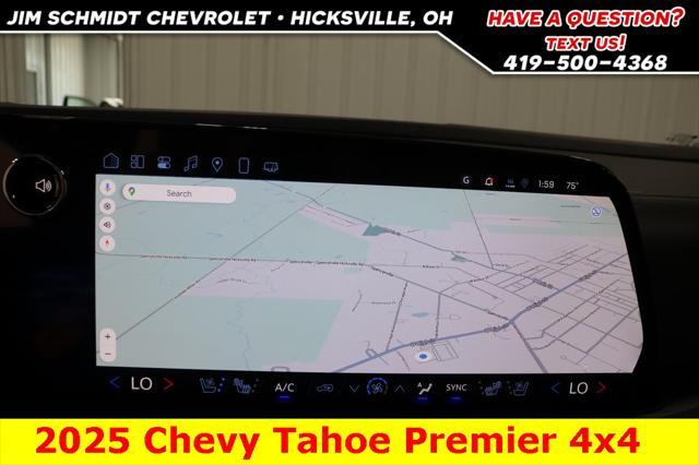new 2025 Chevrolet Tahoe car, priced at $83,405