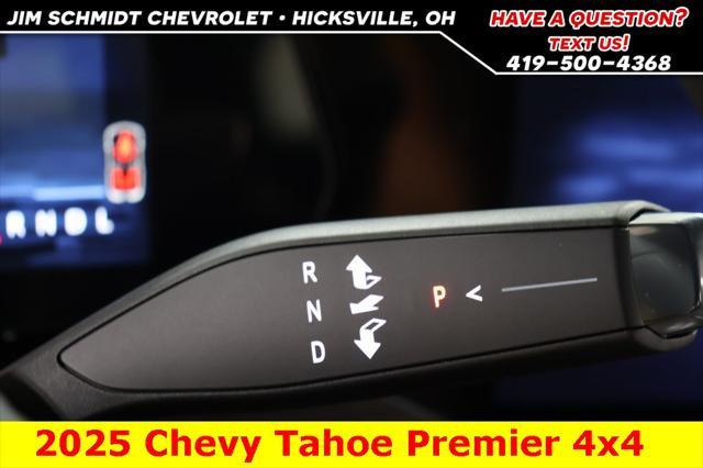 new 2025 Chevrolet Tahoe car, priced at $83,405