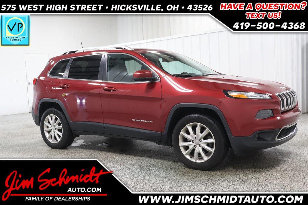 used 2016 Jeep Cherokee car, priced at $11,380