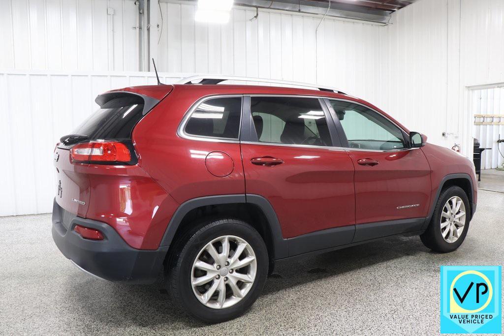 used 2016 Jeep Cherokee car, priced at $11,380