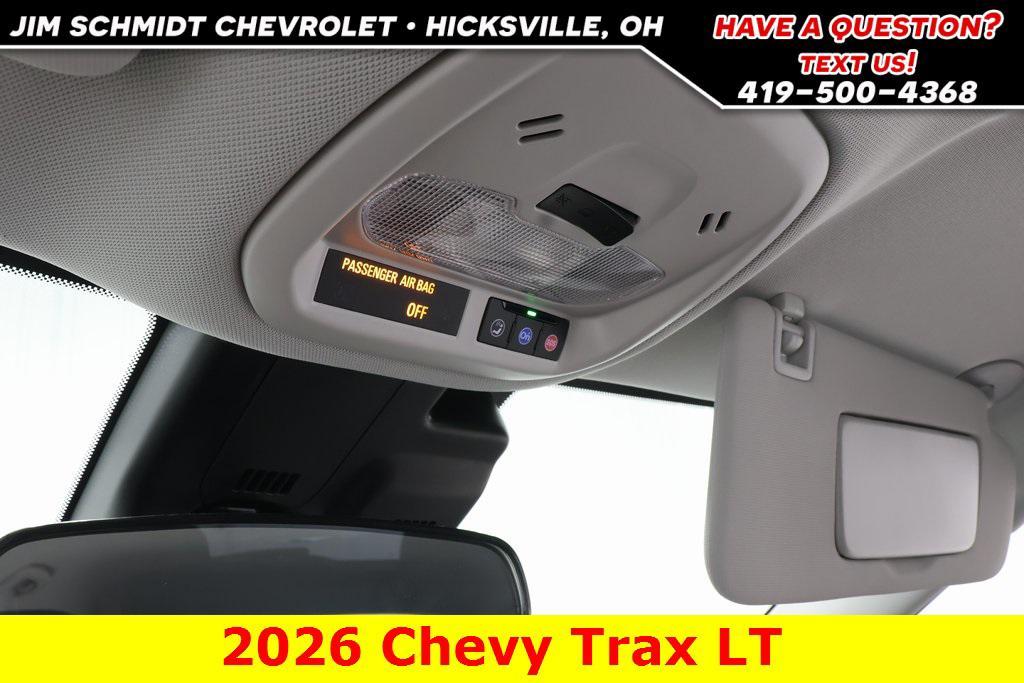 new 2026 Chevrolet Trax car, priced at $25,500