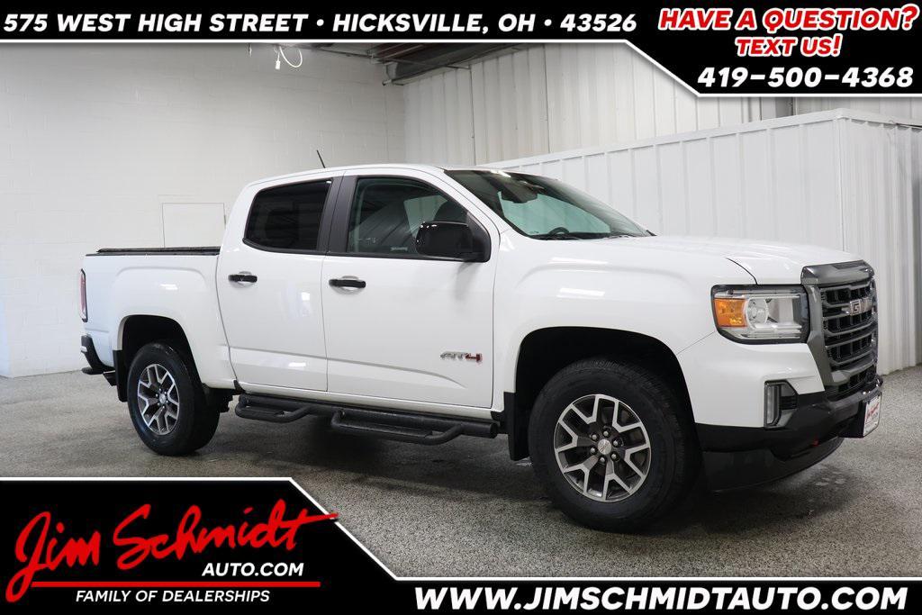 used 2021 GMC Canyon car, priced at $33,650