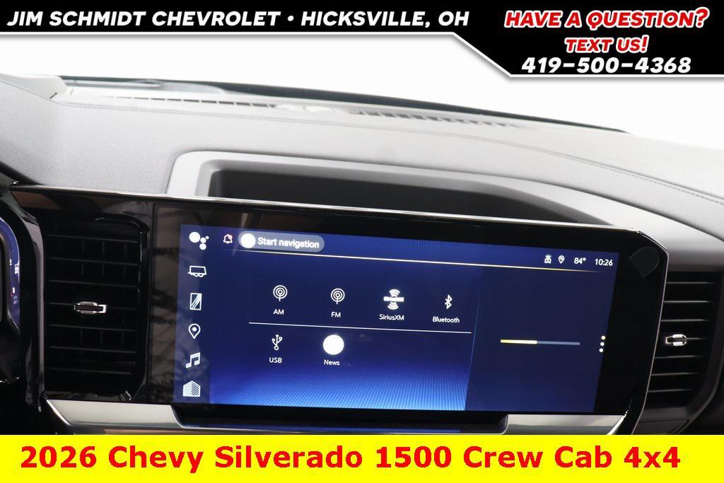 new 2026 Chevrolet Silverado 1500 car, priced at $61,650