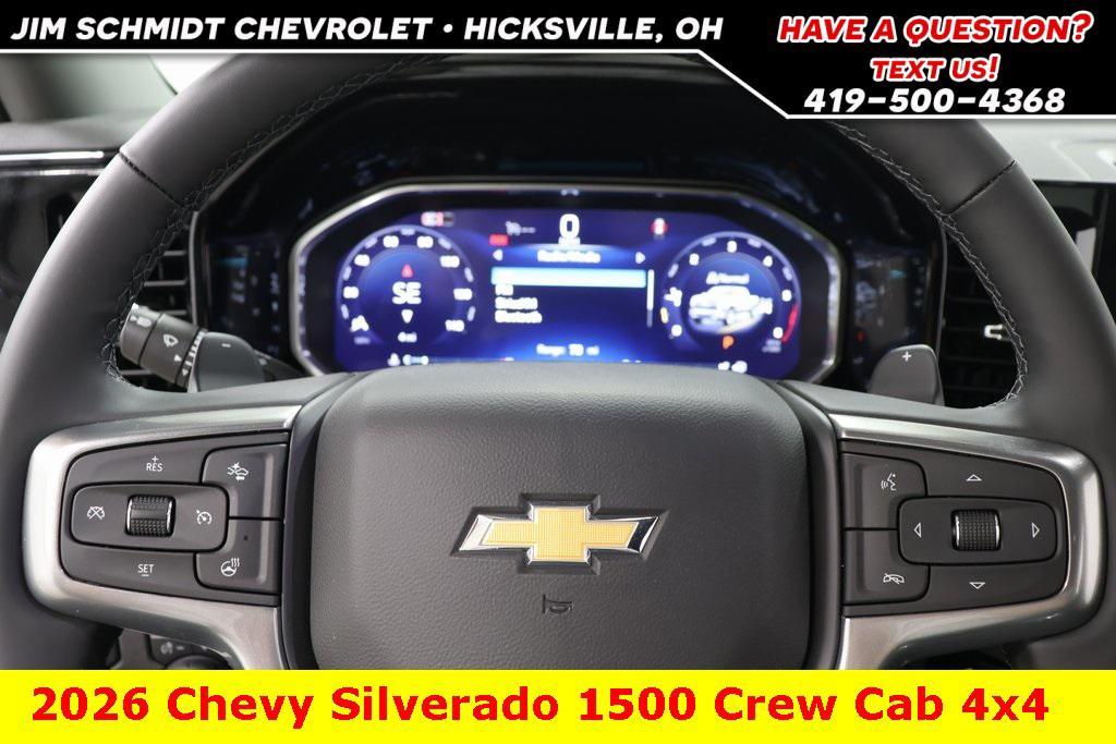 new 2026 Chevrolet Silverado 1500 car, priced at $61,650