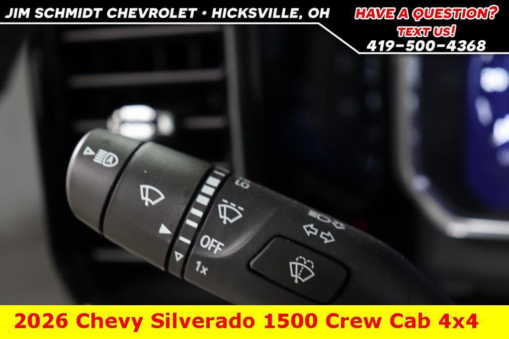 new 2026 Chevrolet Silverado 1500 car, priced at $61,650