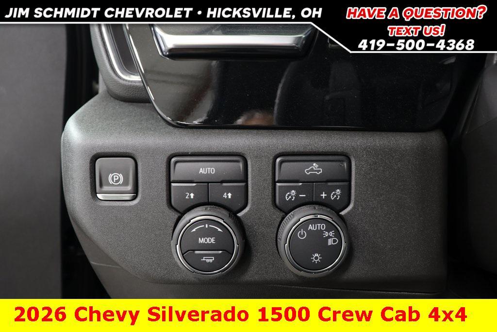 new 2026 Chevrolet Silverado 1500 car, priced at $61,650