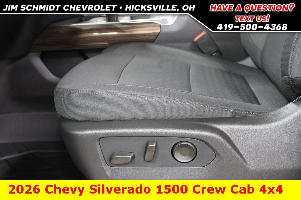 new 2026 Chevrolet Silverado 1500 car, priced at $61,650