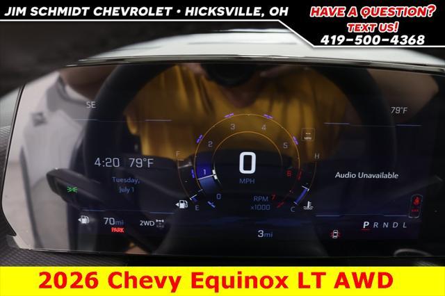 new 2026 Chevrolet Equinox car, priced at $35,810