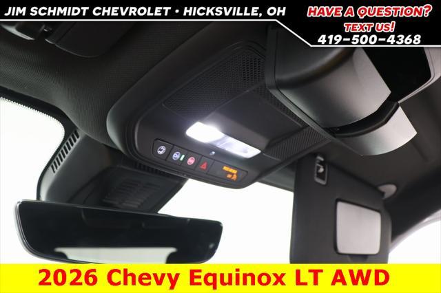 new 2026 Chevrolet Equinox car, priced at $35,810