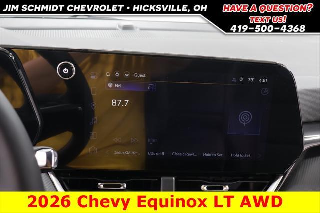 new 2026 Chevrolet Equinox car, priced at $35,810