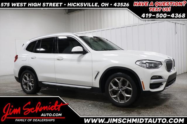 used 2021 BMW X3 car, priced at $27,150