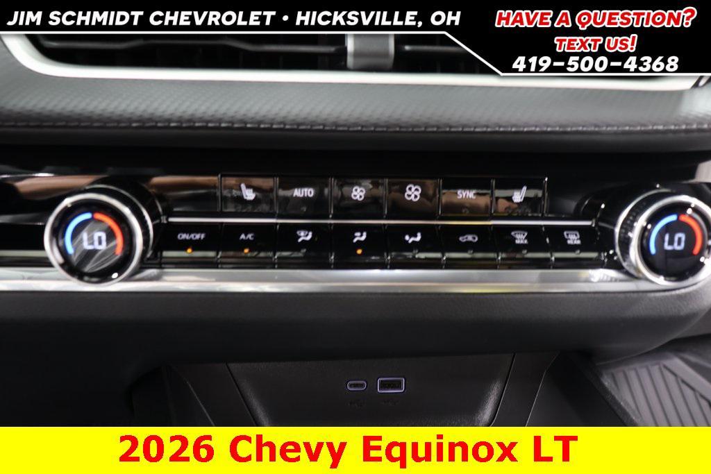 new 2026 Chevrolet Equinox car, priced at $34,015