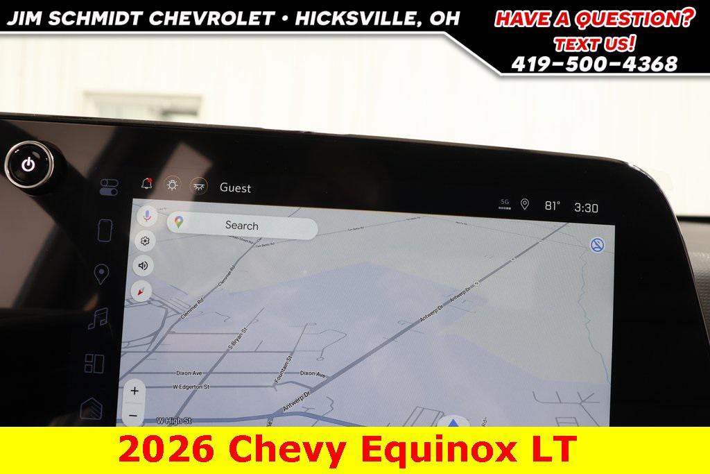 new 2026 Chevrolet Equinox car, priced at $34,015