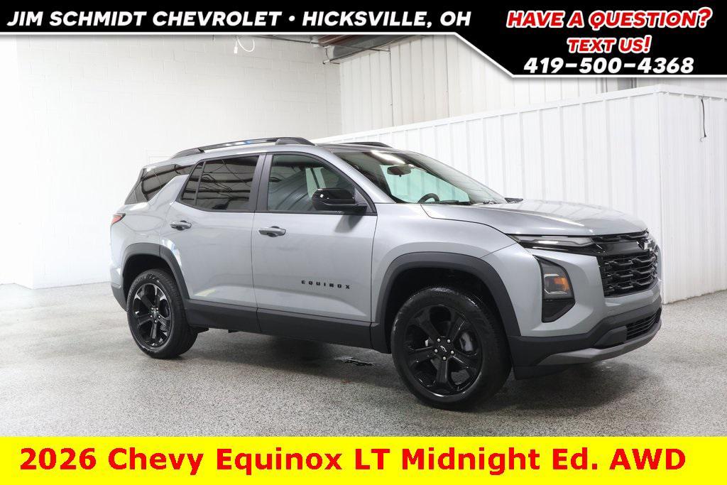 new 2026 Chevrolet Equinox car, priced at $33,500
