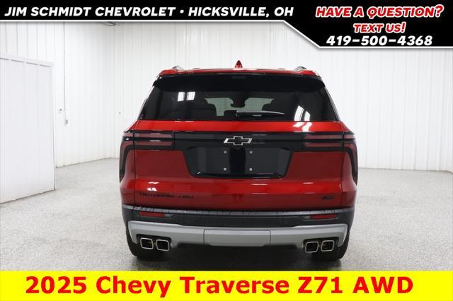 new 2025 Chevrolet Traverse car, priced at $55,000