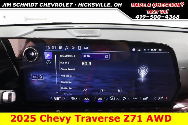 new 2025 Chevrolet Traverse car, priced at $55,000
