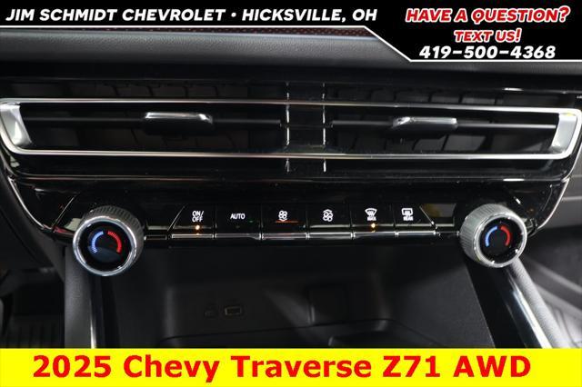 new 2025 Chevrolet Traverse car, priced at $55,000