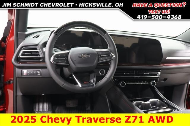 new 2025 Chevrolet Traverse car, priced at $55,000