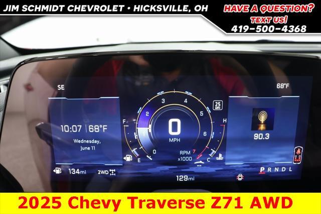 new 2025 Chevrolet Traverse car, priced at $55,000