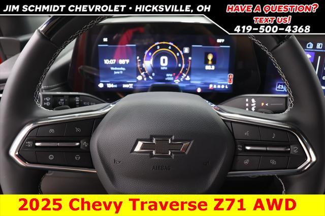 new 2025 Chevrolet Traverse car, priced at $55,000